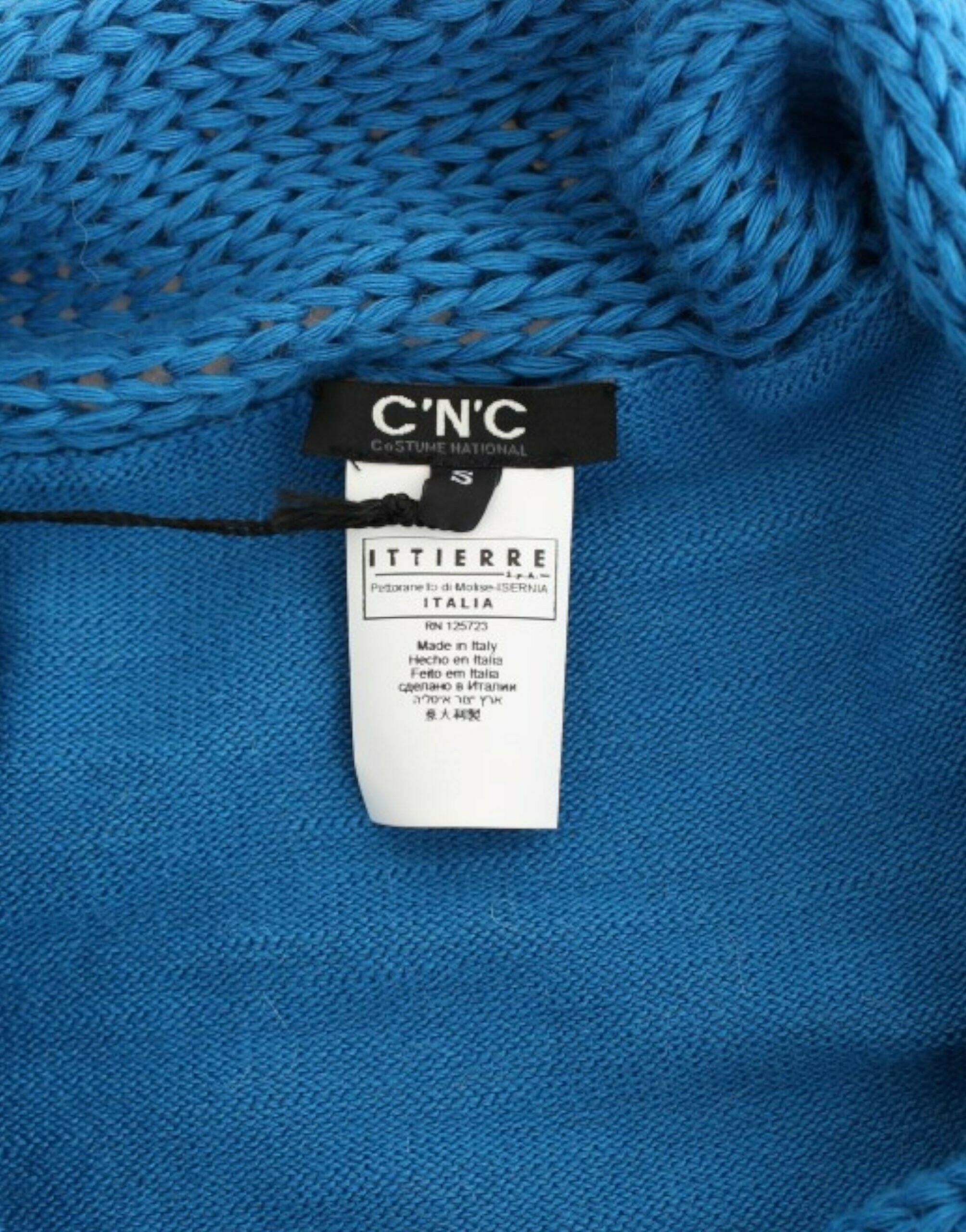 Costume National Blue scoopneck sweater -   -  Costume National.