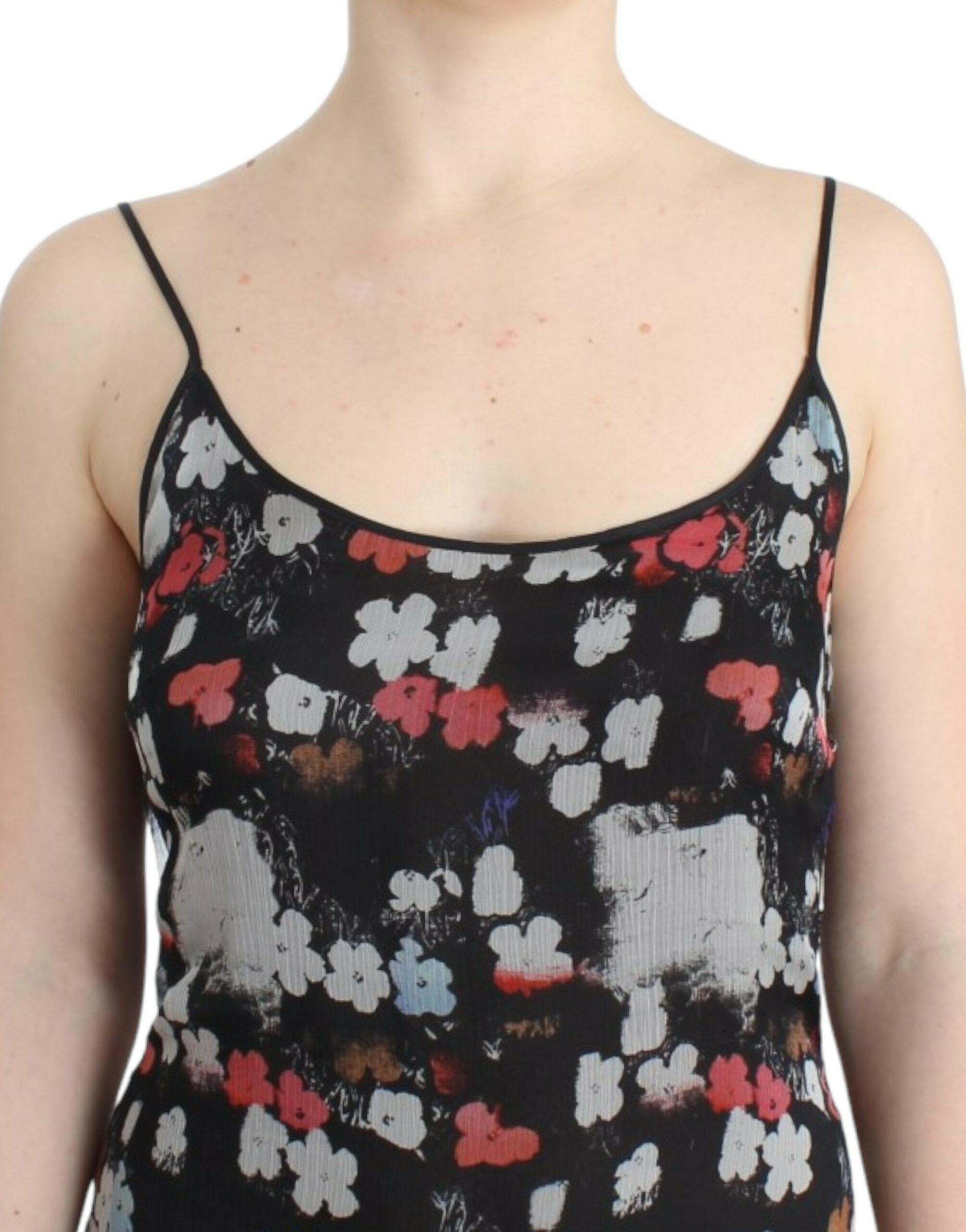 Costume National Floral silk mini dress -   -  Costume National.
