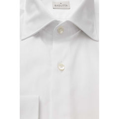 Bagutta White Cotton Men Shirt -   -  Bagutta.