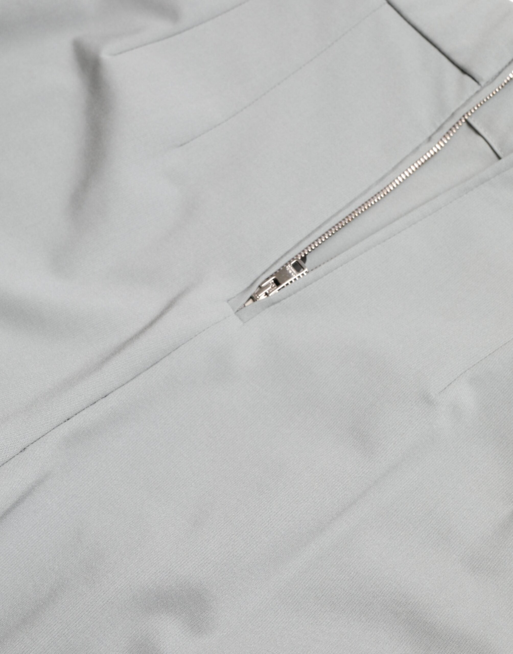 Dolce & Gabbana Gray Nylon Slim Trouser Pants -   -  Dolce & Gabbana.