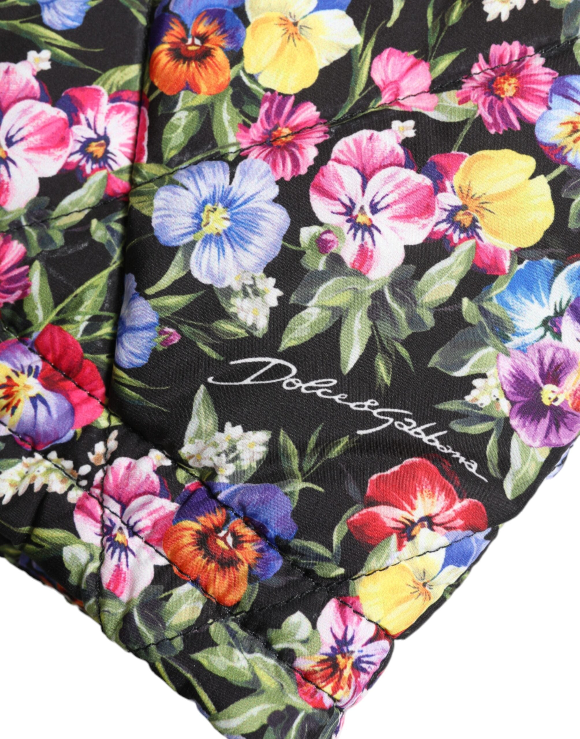 Dolce & Gabbana Multicolor Floral High Waist Hot Pants Shorts -   -  Dolce & Gabbana.