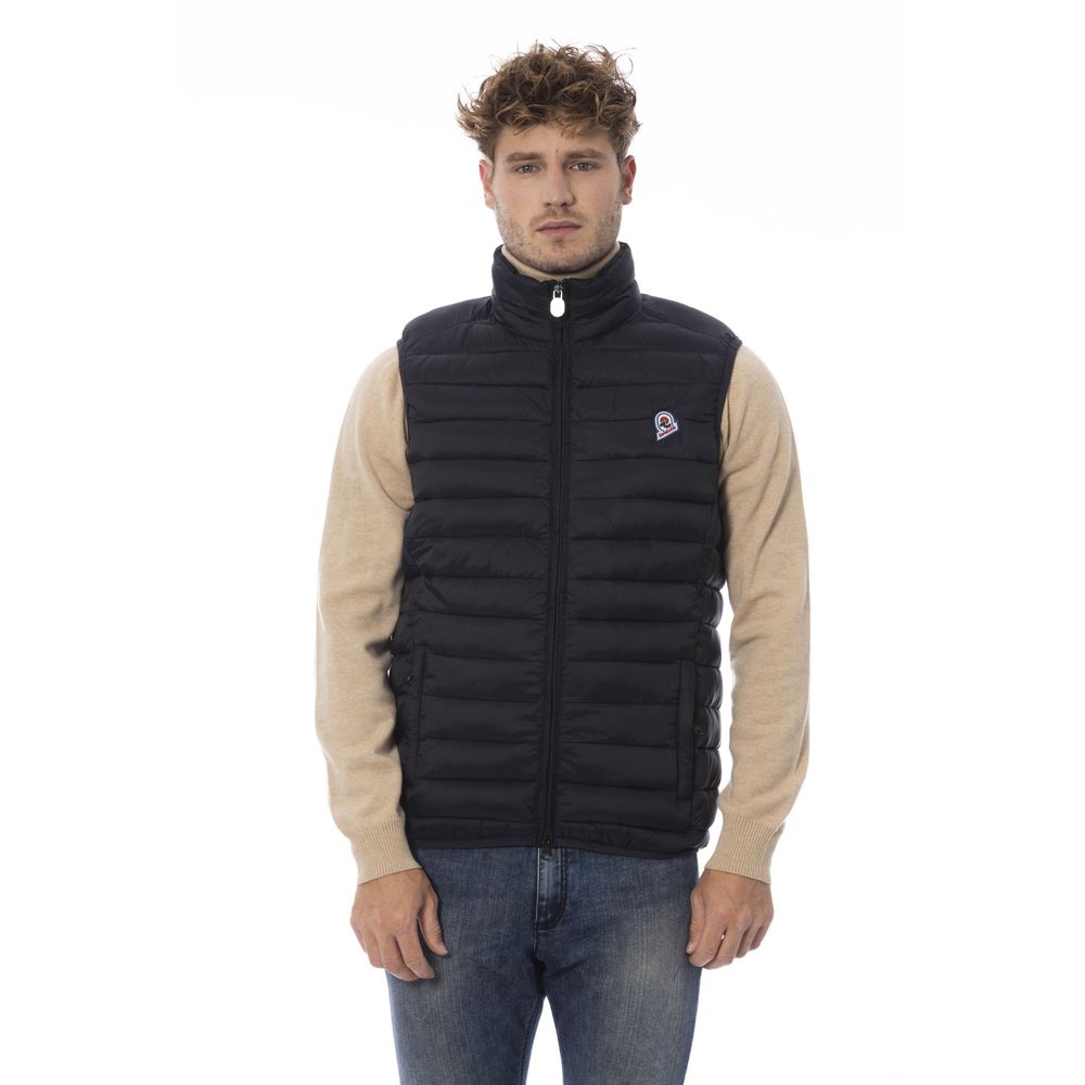 Invicta Black Polyamide Men's Vest -  Vests for Men Suits -  Invicta.