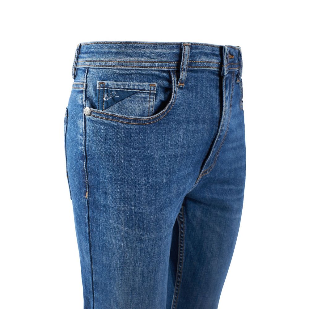 Yes Zee Chic Dark Wash Comfort Denim Jeans -   -  Yes Zee.