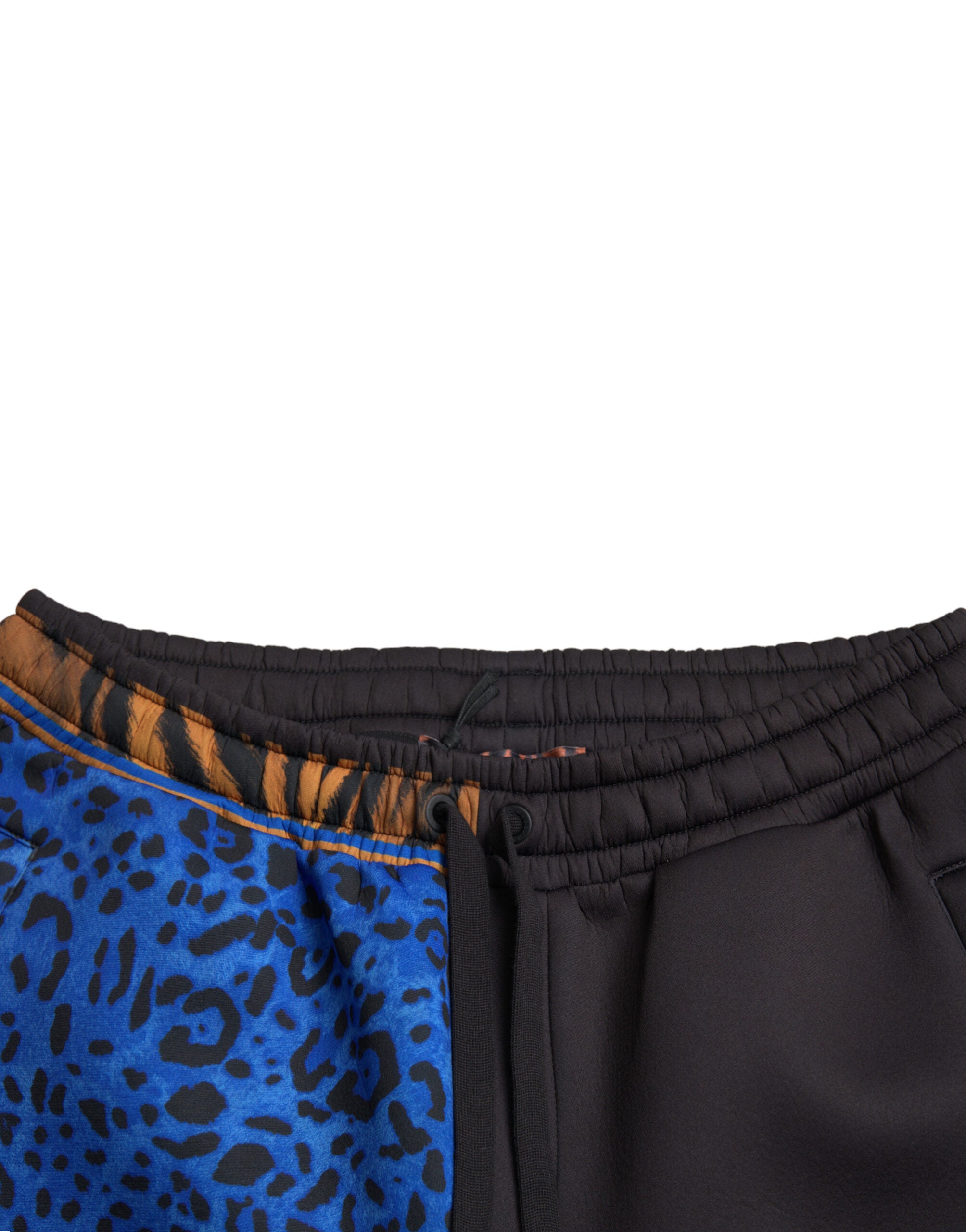 Dolce & Gabbana Black Tiger Print Cargo Jogger Pants -   -  Dolce & Gabbana.
