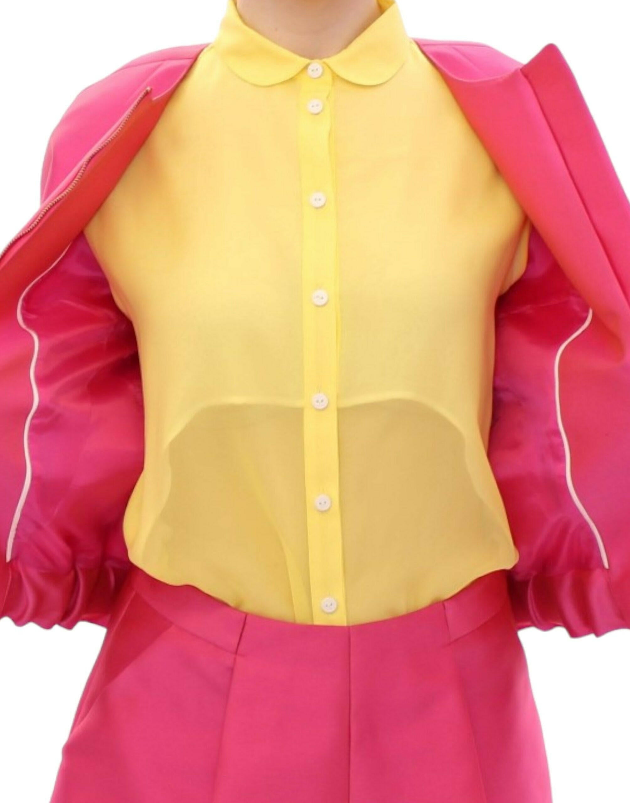 CO|TE Pink silk blend jacket -   -  CO|TE.