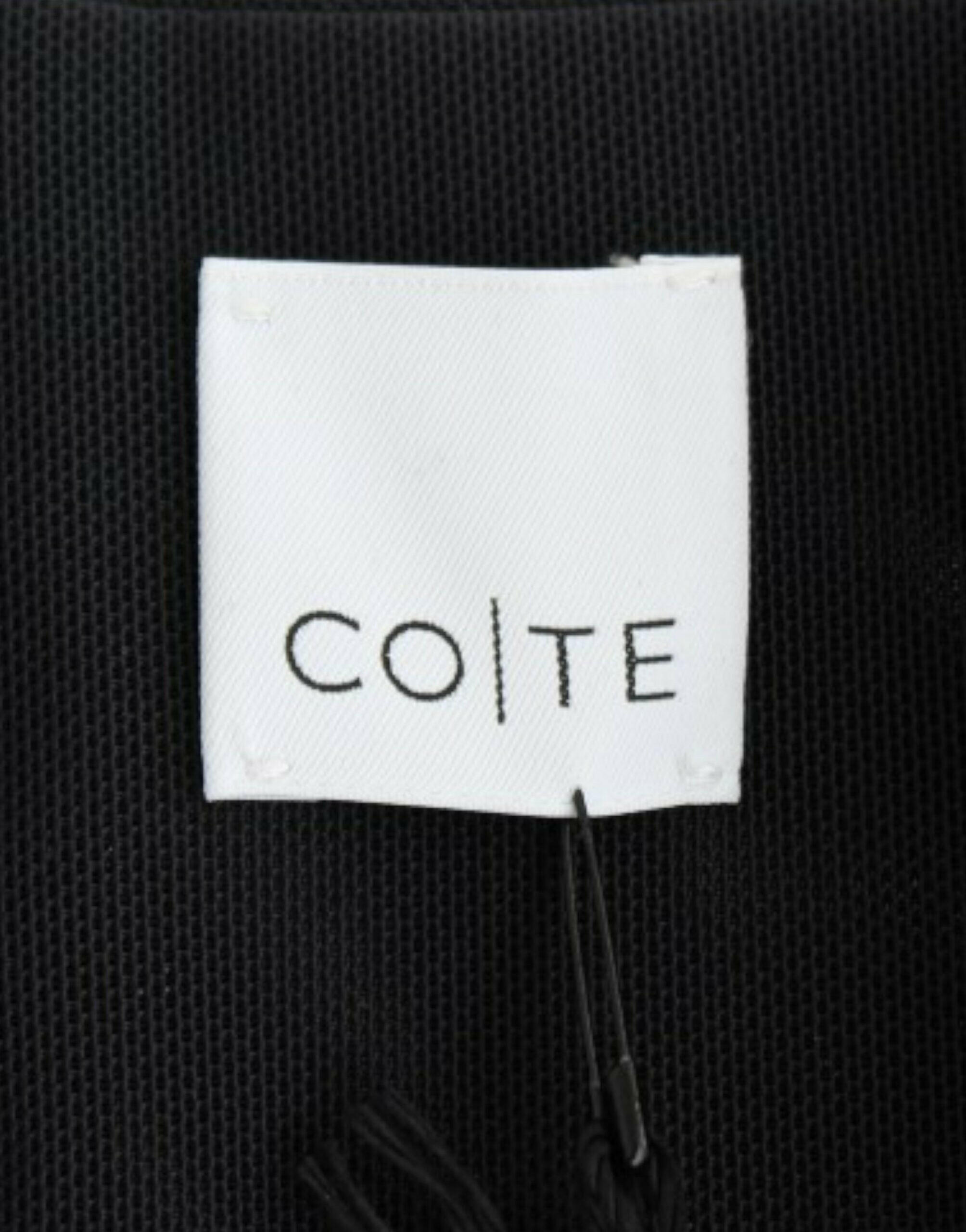 CO|TE Black short sleeve venus dress -   -  CO|TE.