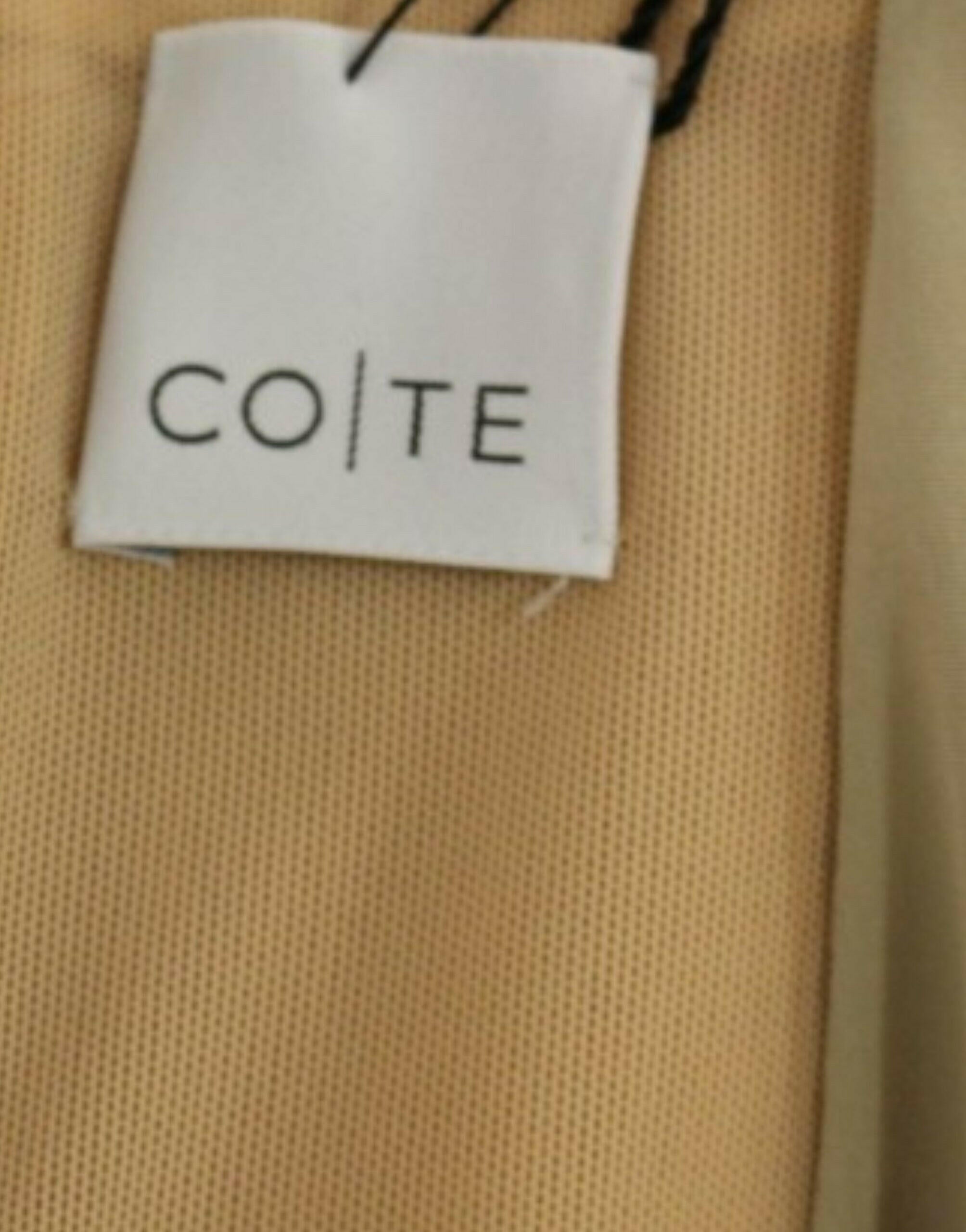 CO|TE White Lindsay shift dress -   -  CO|TE.