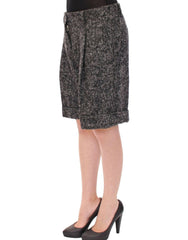Dolce & Gabbana Gray wool shorts pants -   -  Dolce & Gabbana.