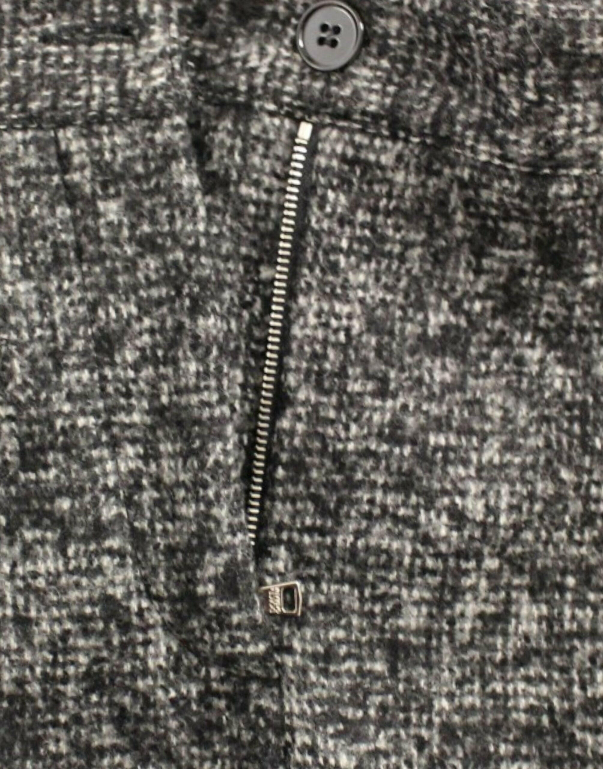 Dolce & Gabbana Gray wool shorts pants -   -  Dolce & Gabbana.