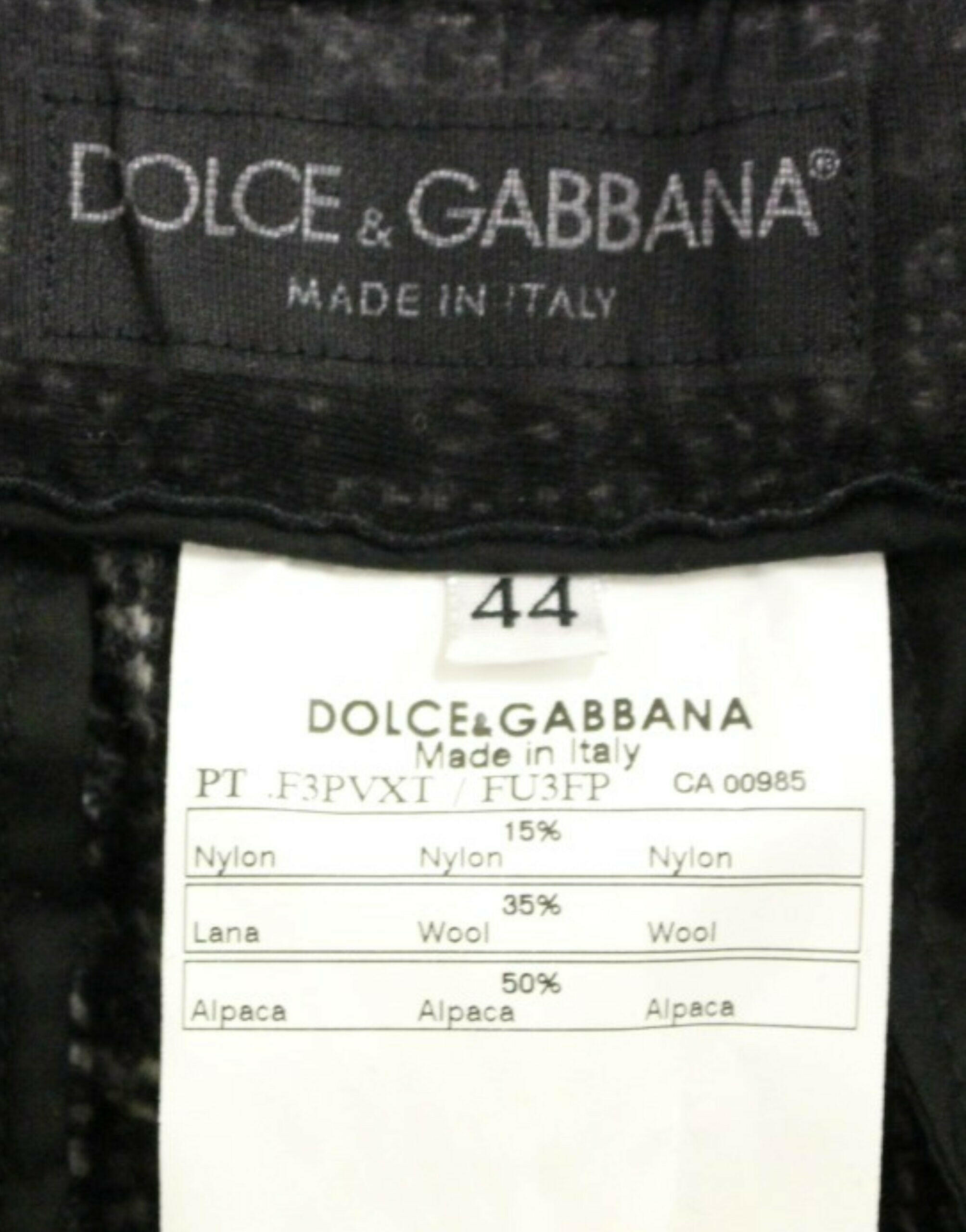 Dolce & Gabbana Gray wool shorts pants -   -  Dolce & Gabbana.