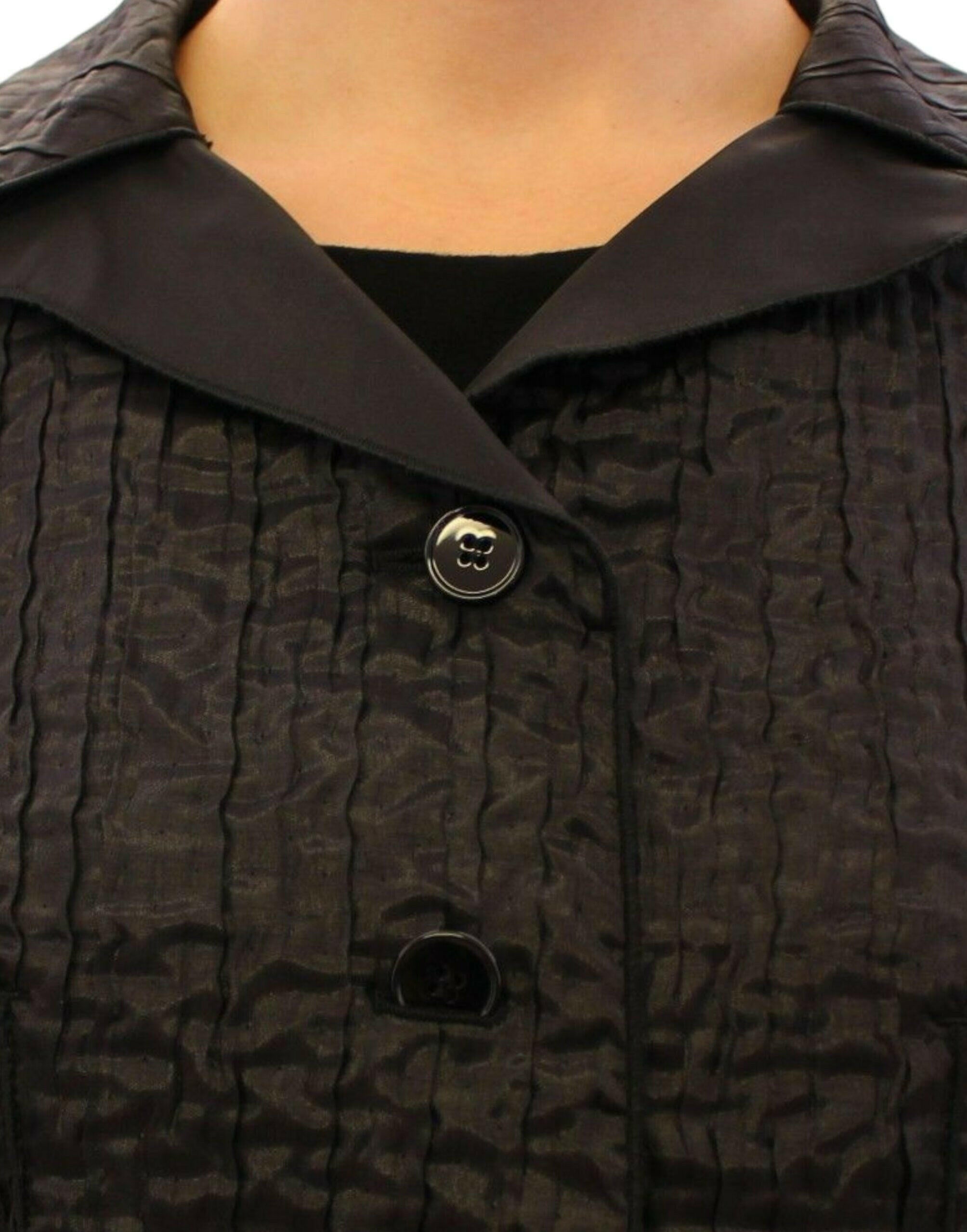 Dolce & Gabbana Black Short Bolero Shrug Jacket Coat -   -  Dolce & Gabbana.