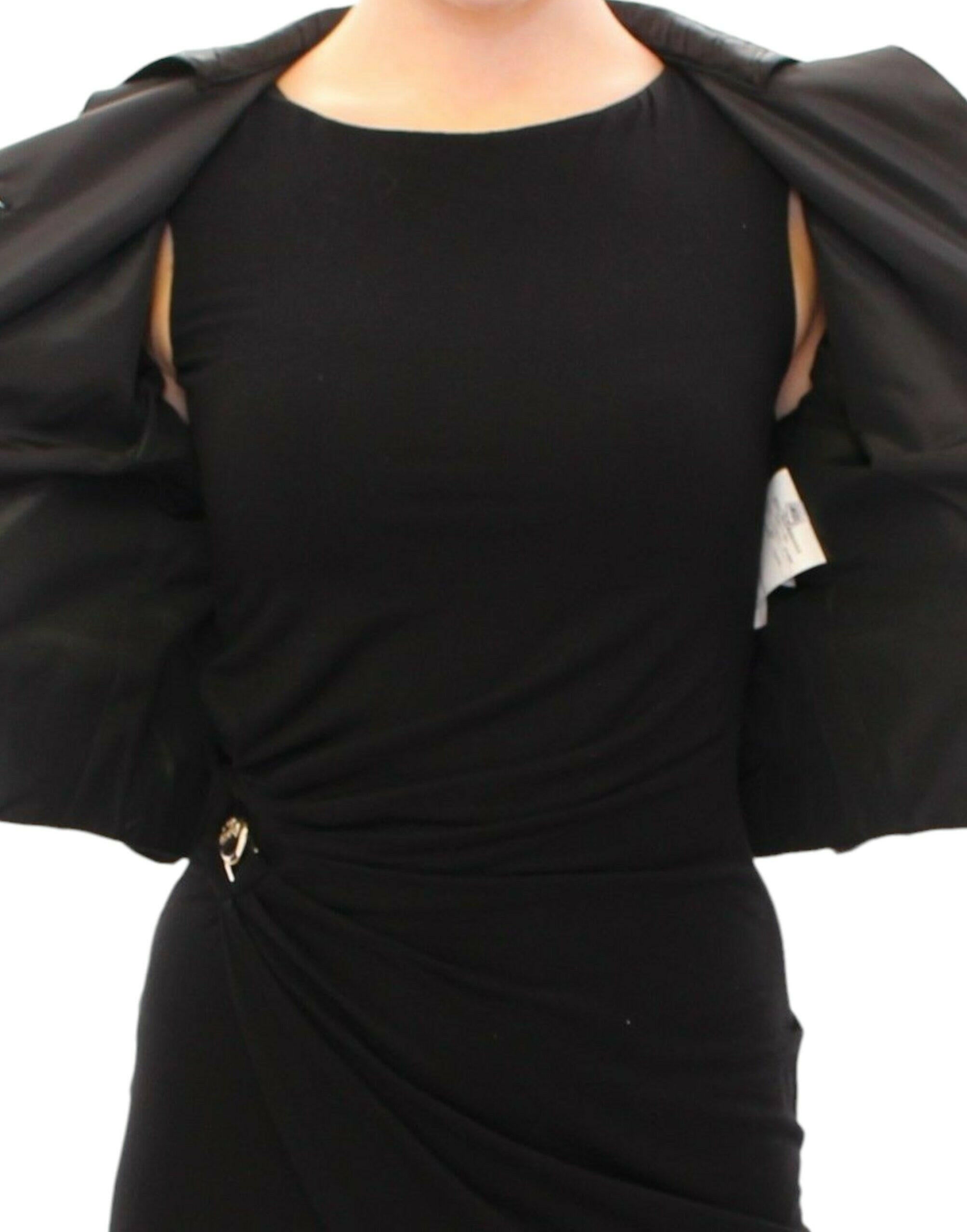 Dolce & Gabbana Black Short Bolero Shrug Jacket Coat -   -  Dolce & Gabbana.