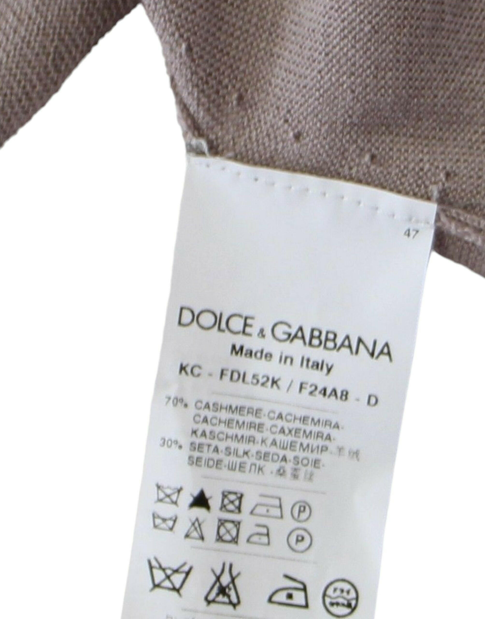 Dolce & Gabbana Shrug Bolero Silk Cashmer Knit Sweater -   -  Dolce & Gabbana.