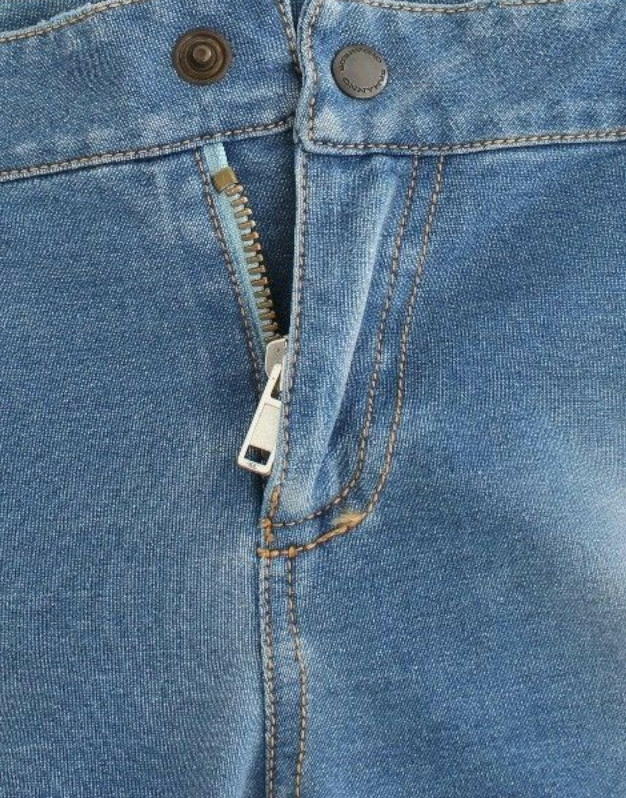 Ermanno Scervino Beachwear Blue Jeans Capri Pants Cropped -   -  Ermanno Scervino.