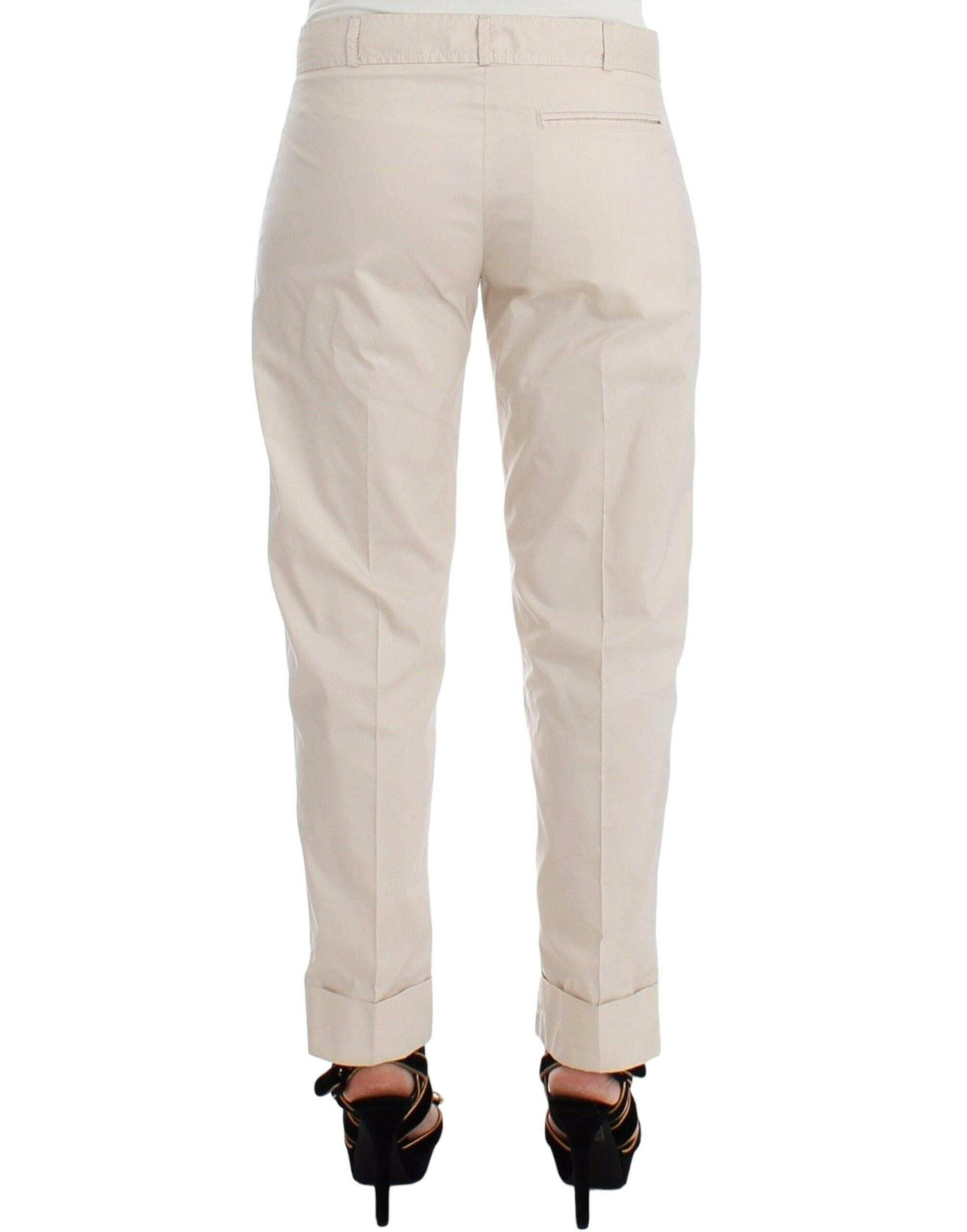 Ermanno Scervino Beige Chinos Casual Dress Pants Khakis -   -  Ermanno Scervino.