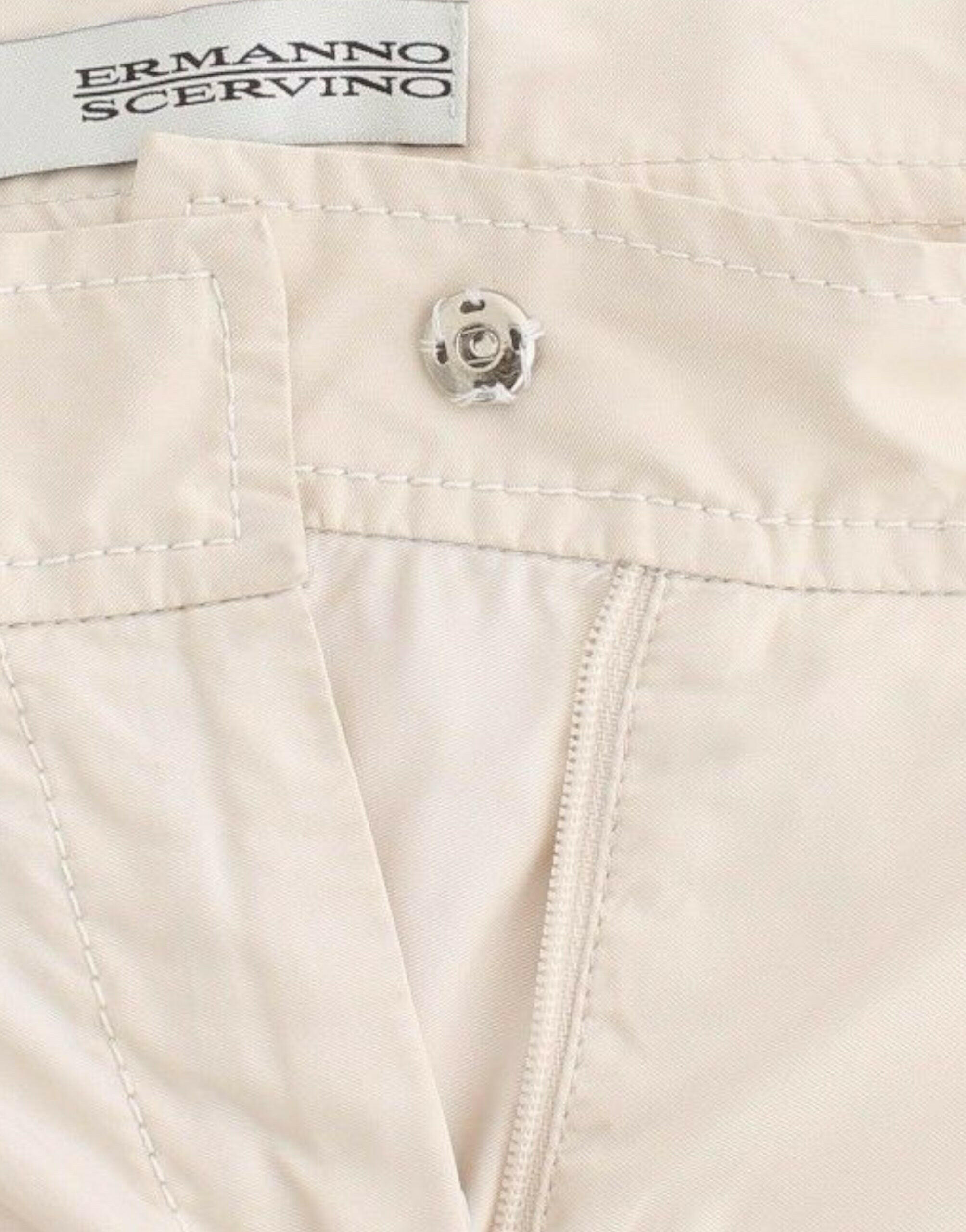 Ermanno Scervino Beige Chinos Casual Dress Pants Khakis -   -  Ermanno Scervino.