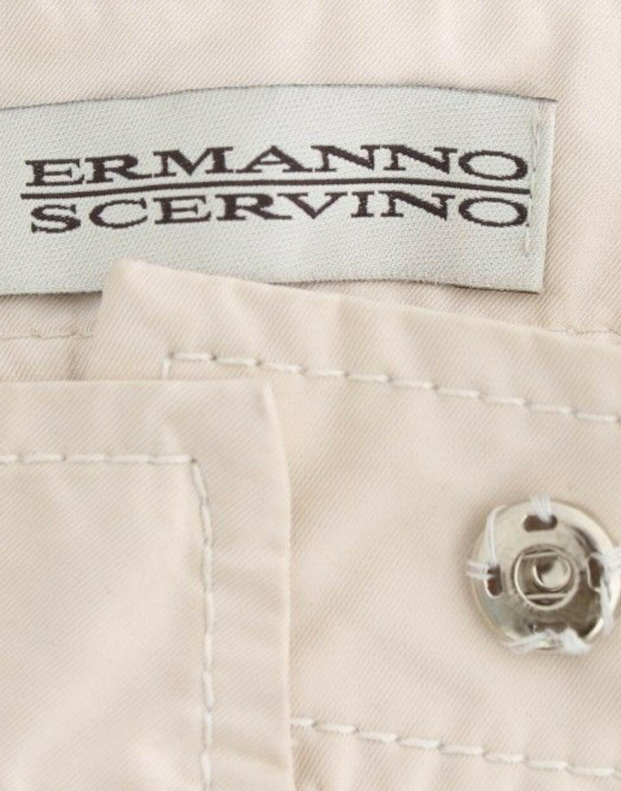 Ermanno Scervino Beige Chinos Casual Dress Pants Khakis -   -  Ermanno Scervino.