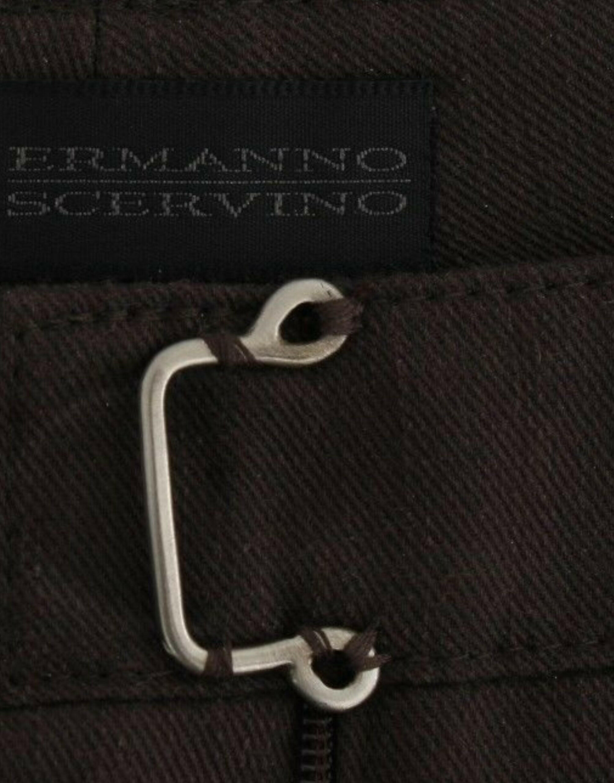 Ermanno Scervino Brown Chinos Casual Dress Pants Khakis -   -  Ermanno Scervino.
