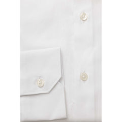 Bagutta White Cotton Men Shirt -   -  Bagutta.