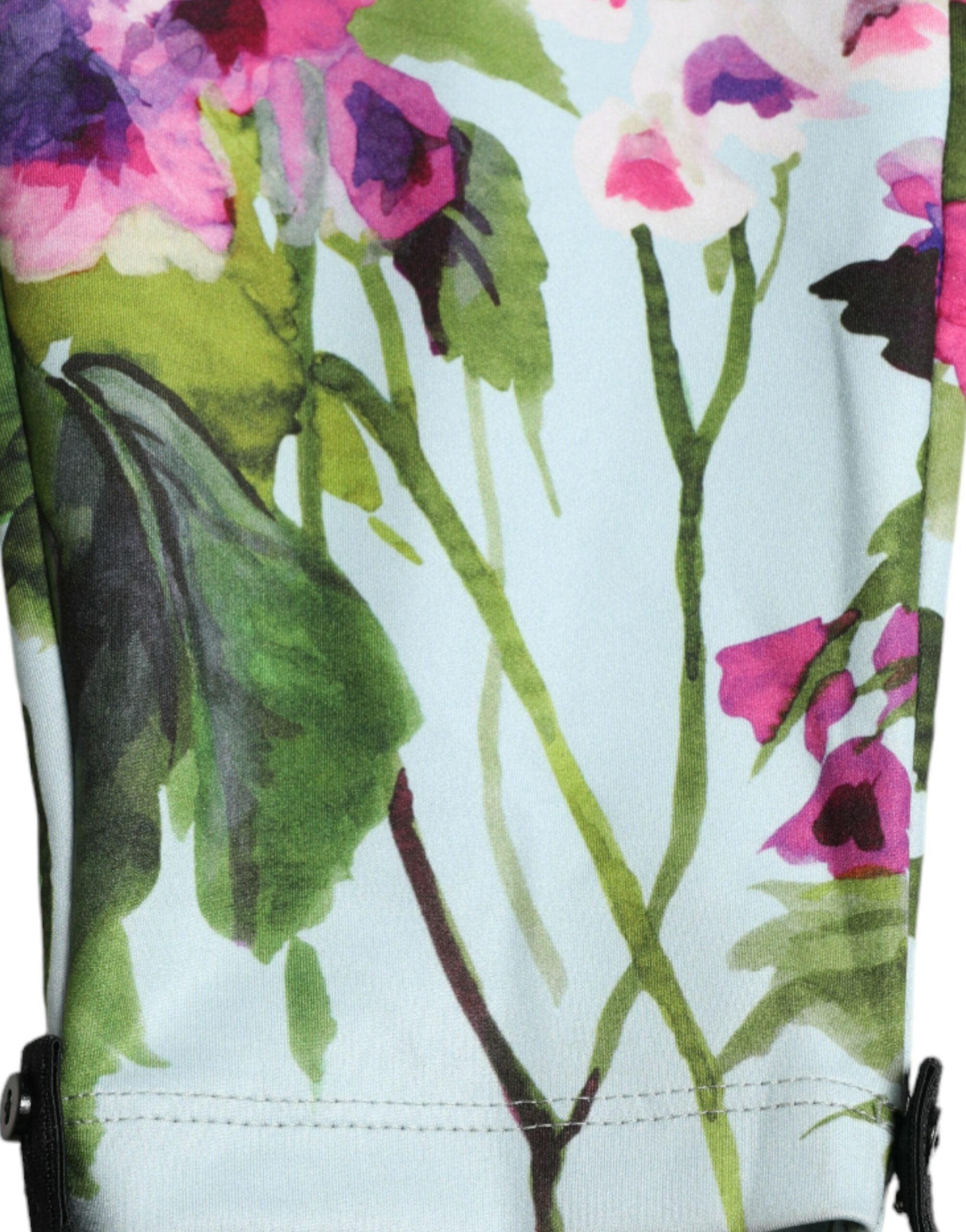 Dolce & Gabbana Multicolor Floral High Waist Leggings Pants -   -  Dolce & Gabbana.