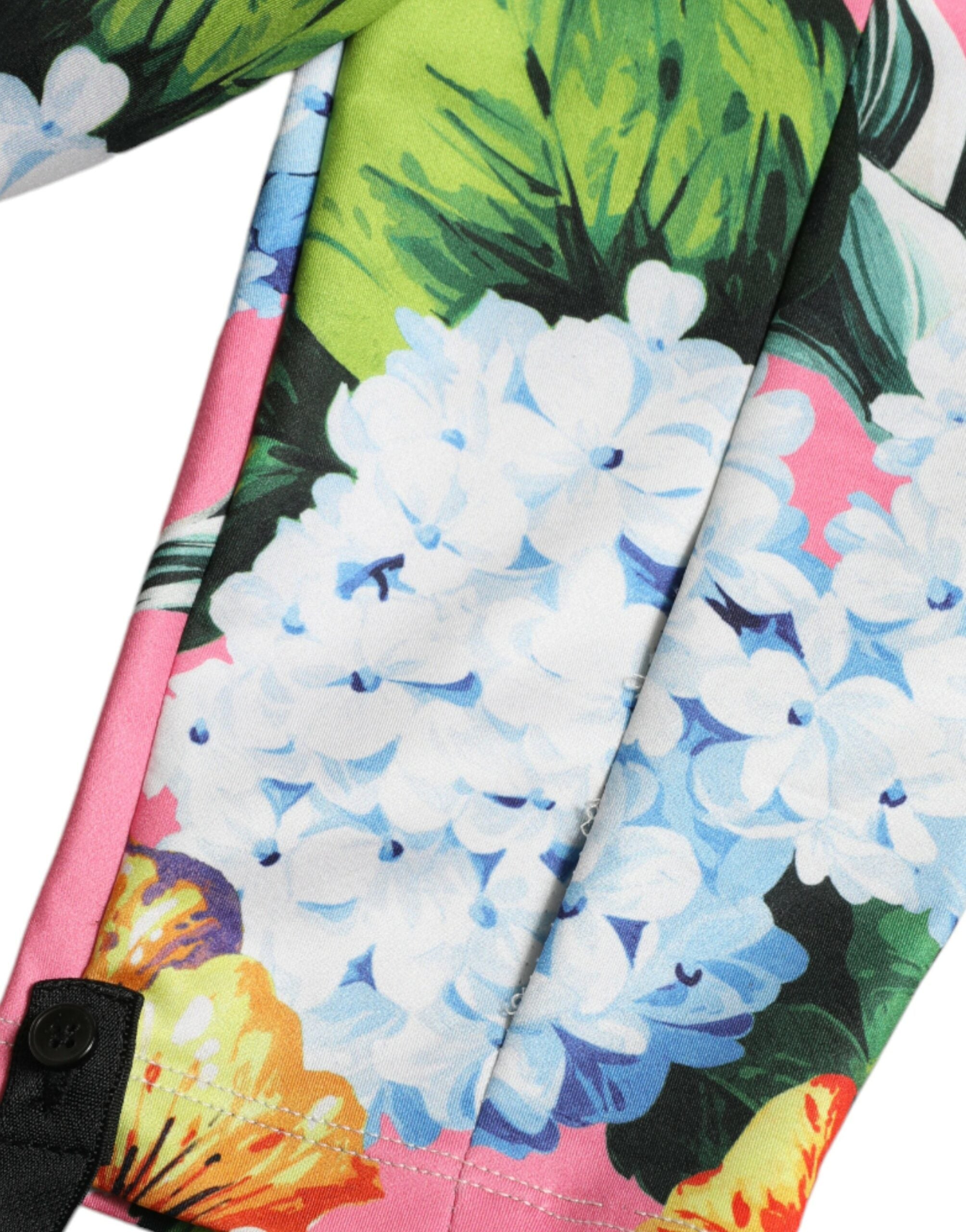 Dolce & Gabbana Multicolor Floral High Waist Leggings Pants -   -  Dolce & Gabbana.