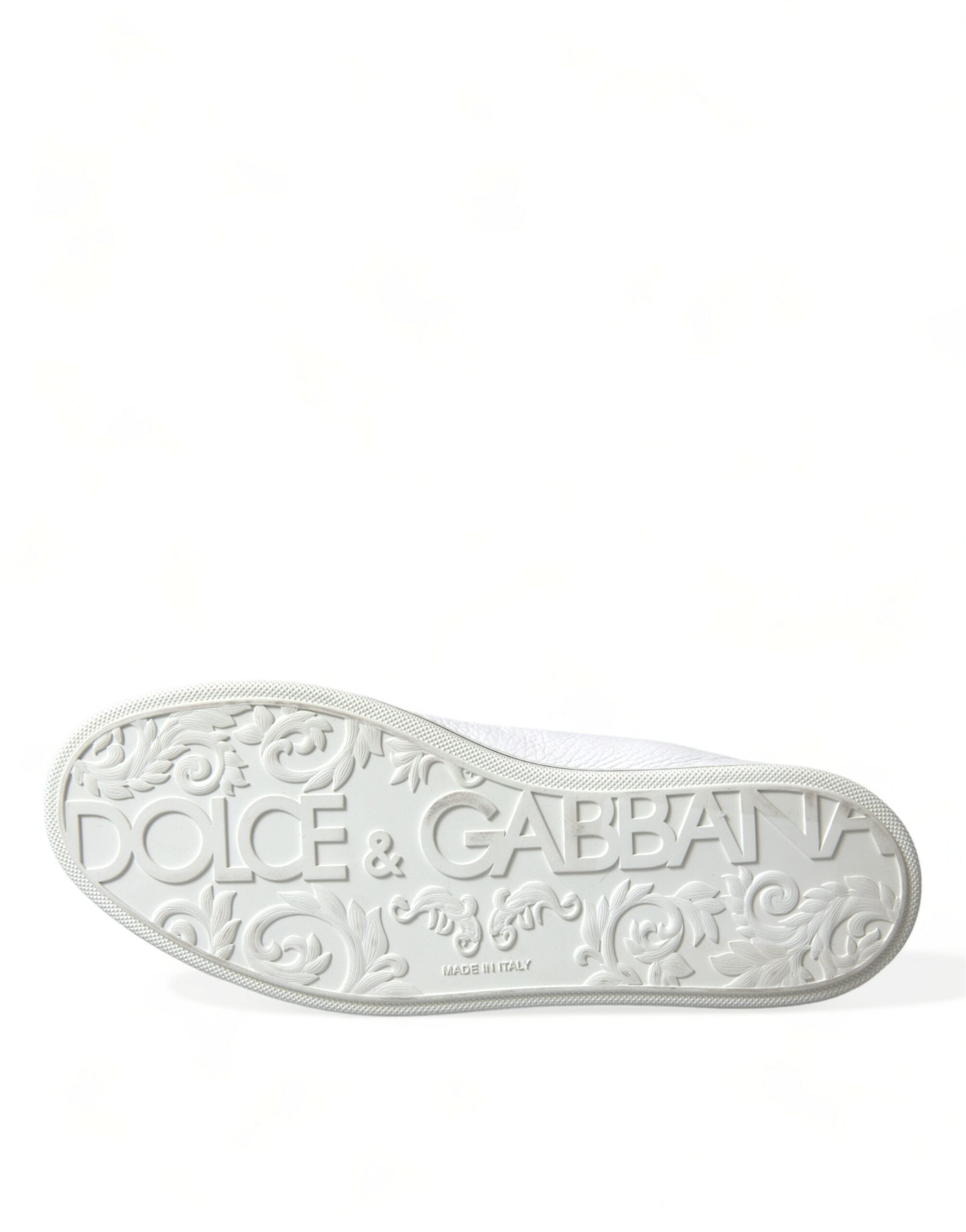 Dolce & Gabbana White Saint Tropez High Top Men Sneakers Shoes -   -  Dolce & Gabbana.