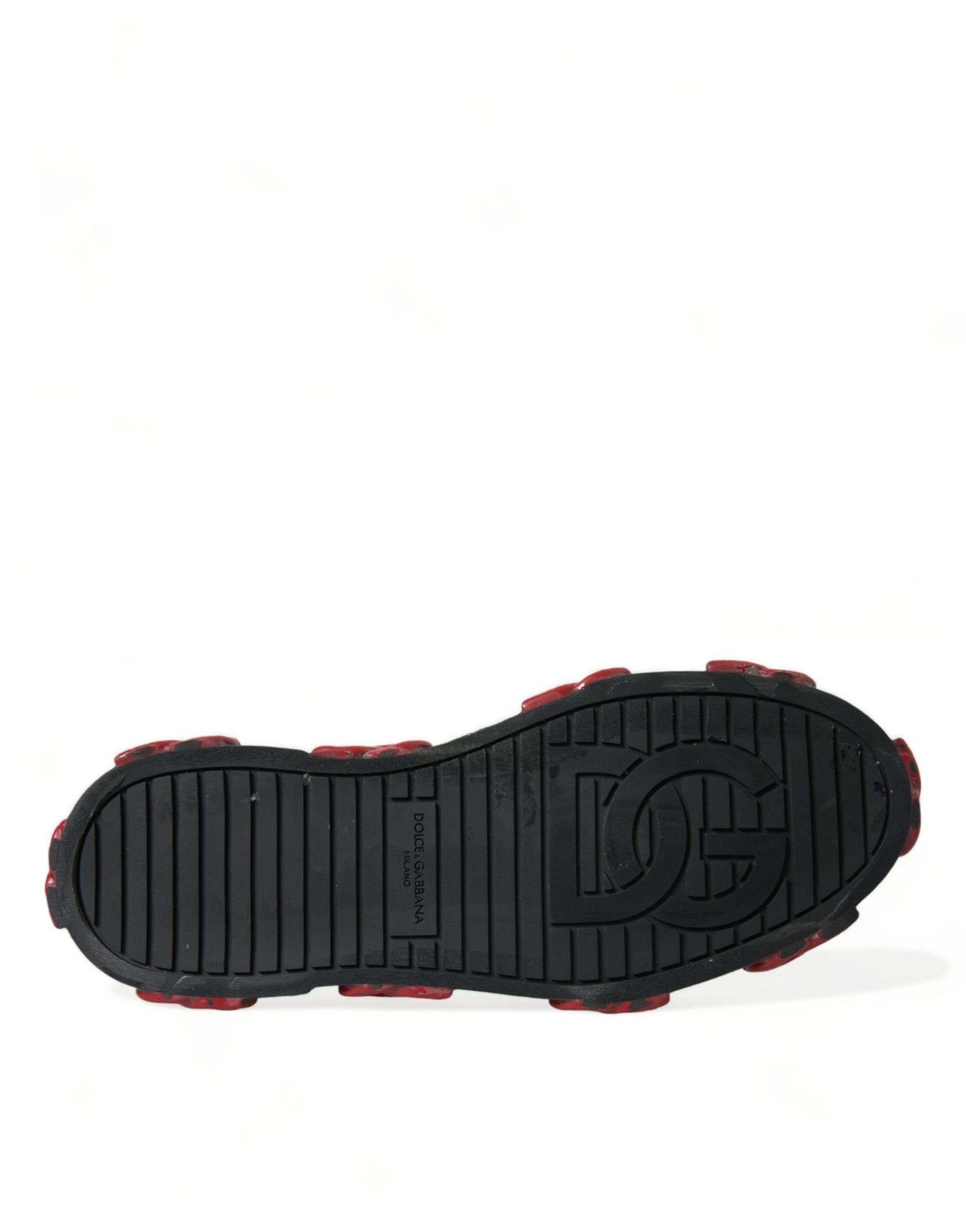 Dolce & Gabbana Multicolor Camouflage High Top Men Sneakers Shoes -   -  Dolce & Gabbana.