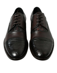 Dolce & Gabbana Brown Exotic Leather Formal Men Dress Shoes -   -  Dolce & Gabbana.