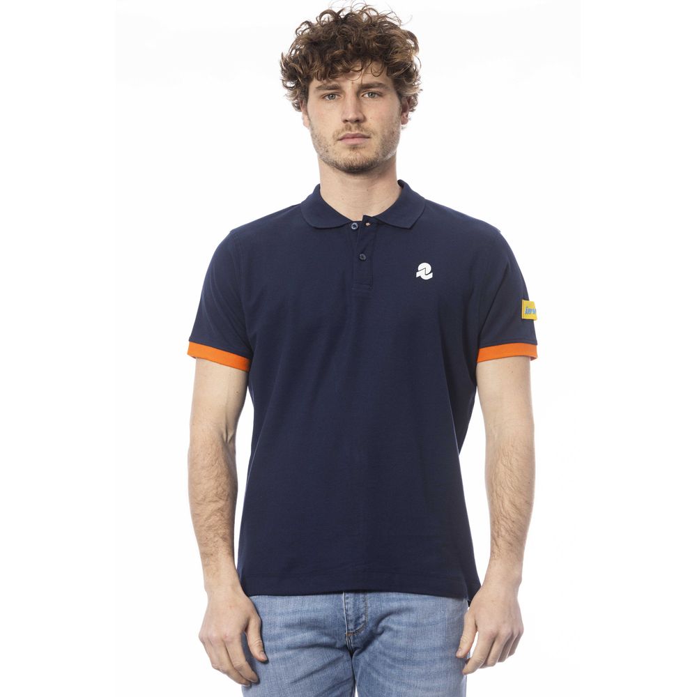 Invicta "Blue Cotton Men Polo Shirt" -   -  Invicta.