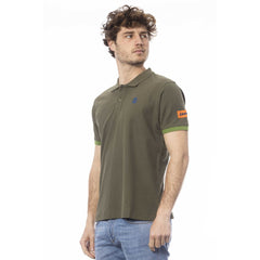 Invicta Green Cotton Men Polo Shirt -   -  Invicta.