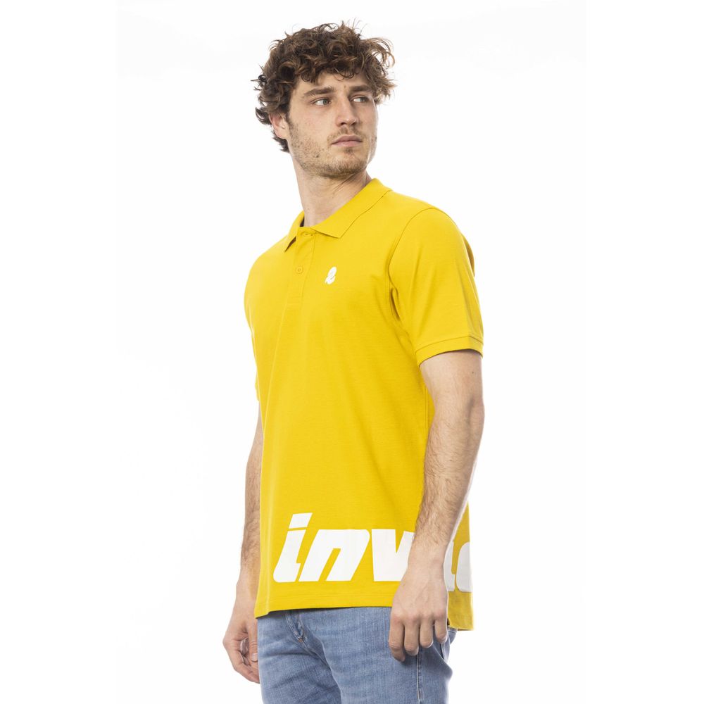 Invicta Yellow Cotton Men Polo Shirt -   -  Invicta.
