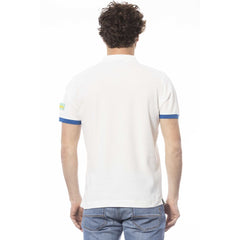 Invicta White Cotton Men Polo Shirt -   -  Invicta.