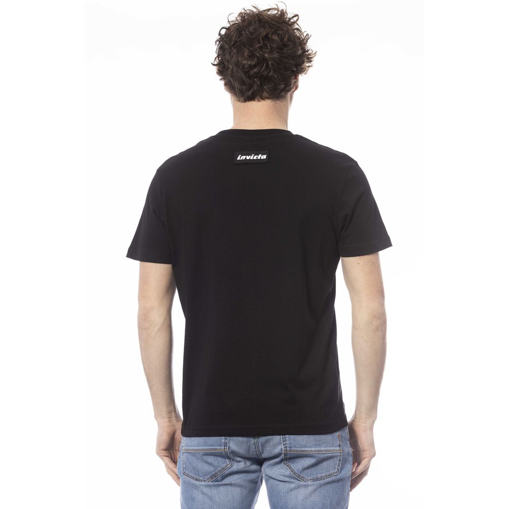 Invicta Black Cotton Men T-Shirt -   -  Invicta.