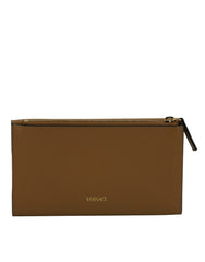 Versace Elegant Calf Leather Wallet with Medusa Logo -   -  Versace.