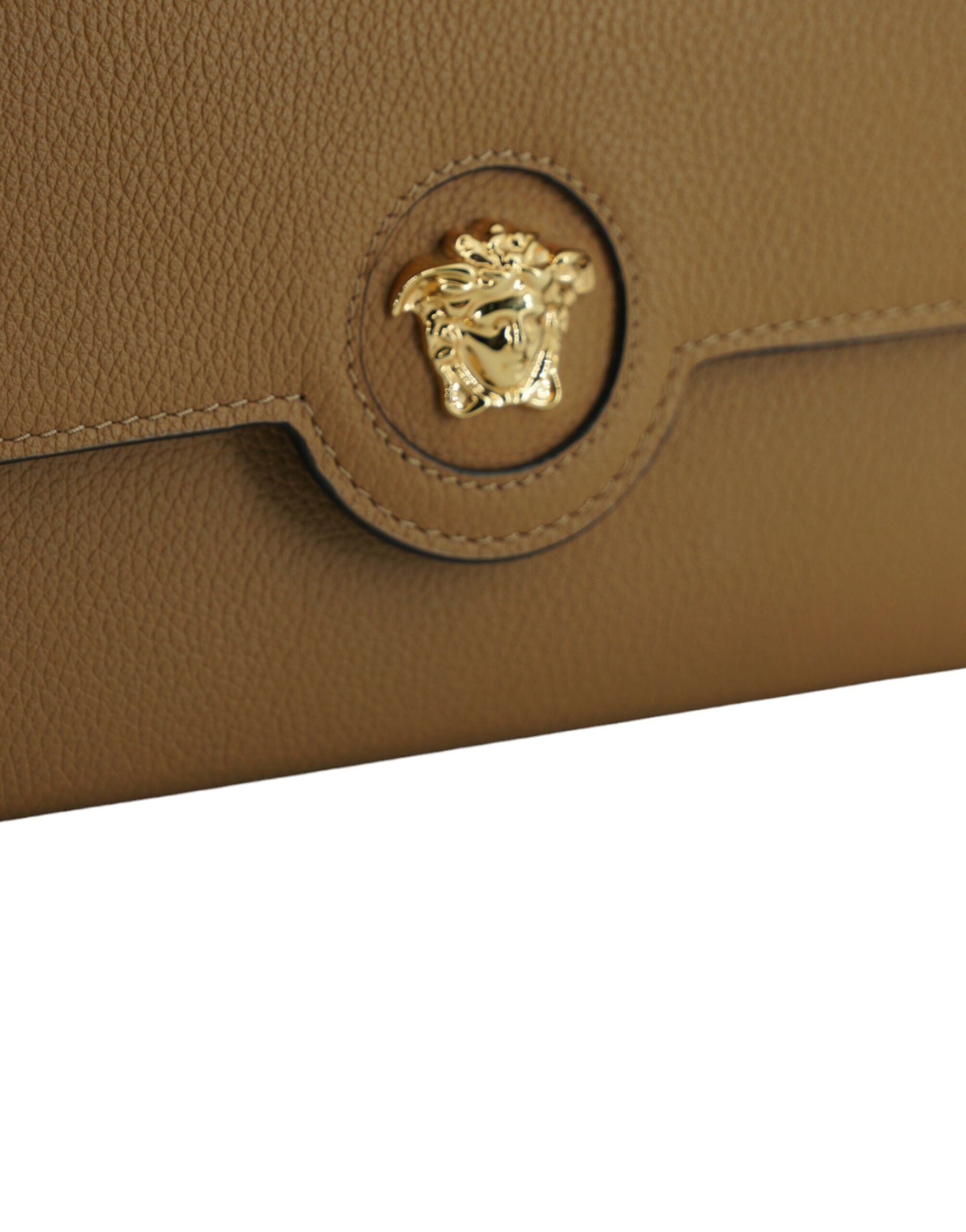 Versace Elegant Calf Leather Wallet with Medusa Logo -   -  Versace.