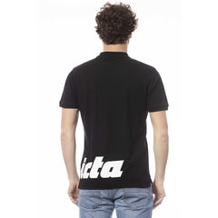 Invicta Black Cotton Men Polo Shirt -   -  Invicta.