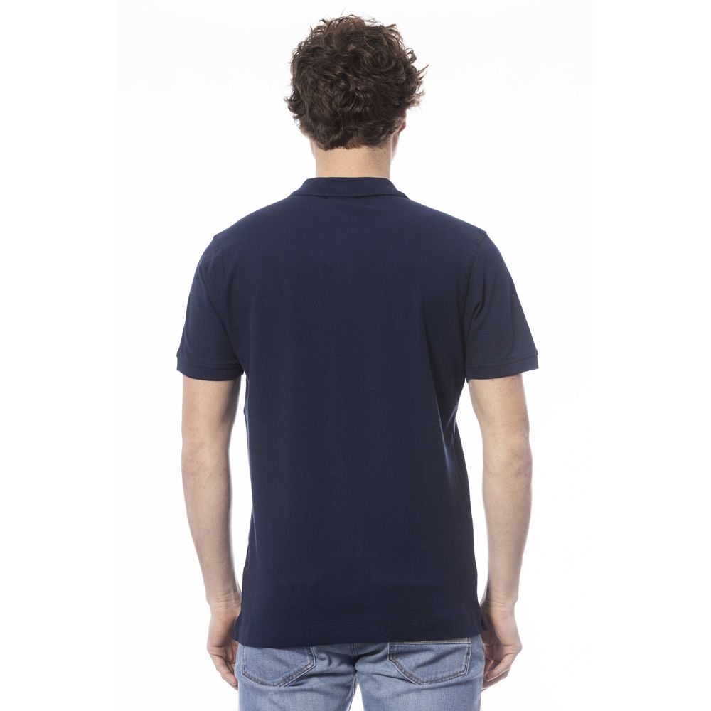 Invicta Blue Cotton Men's Polo Shirt -   -  Invicta.