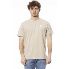 Invicta Beige Cotton Men T-Shirt -   -  Invicta.