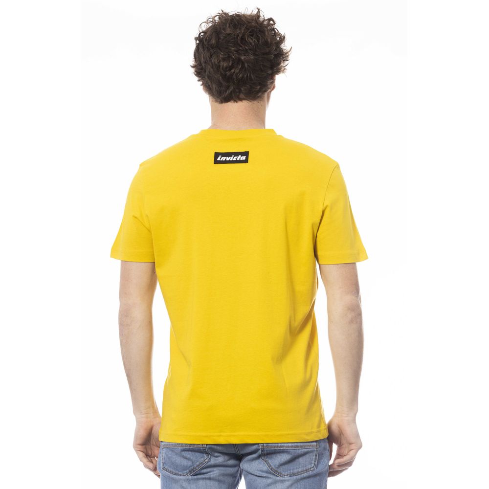 Invicta Yellow Cotton Men T-Shirt -   -  Invicta.