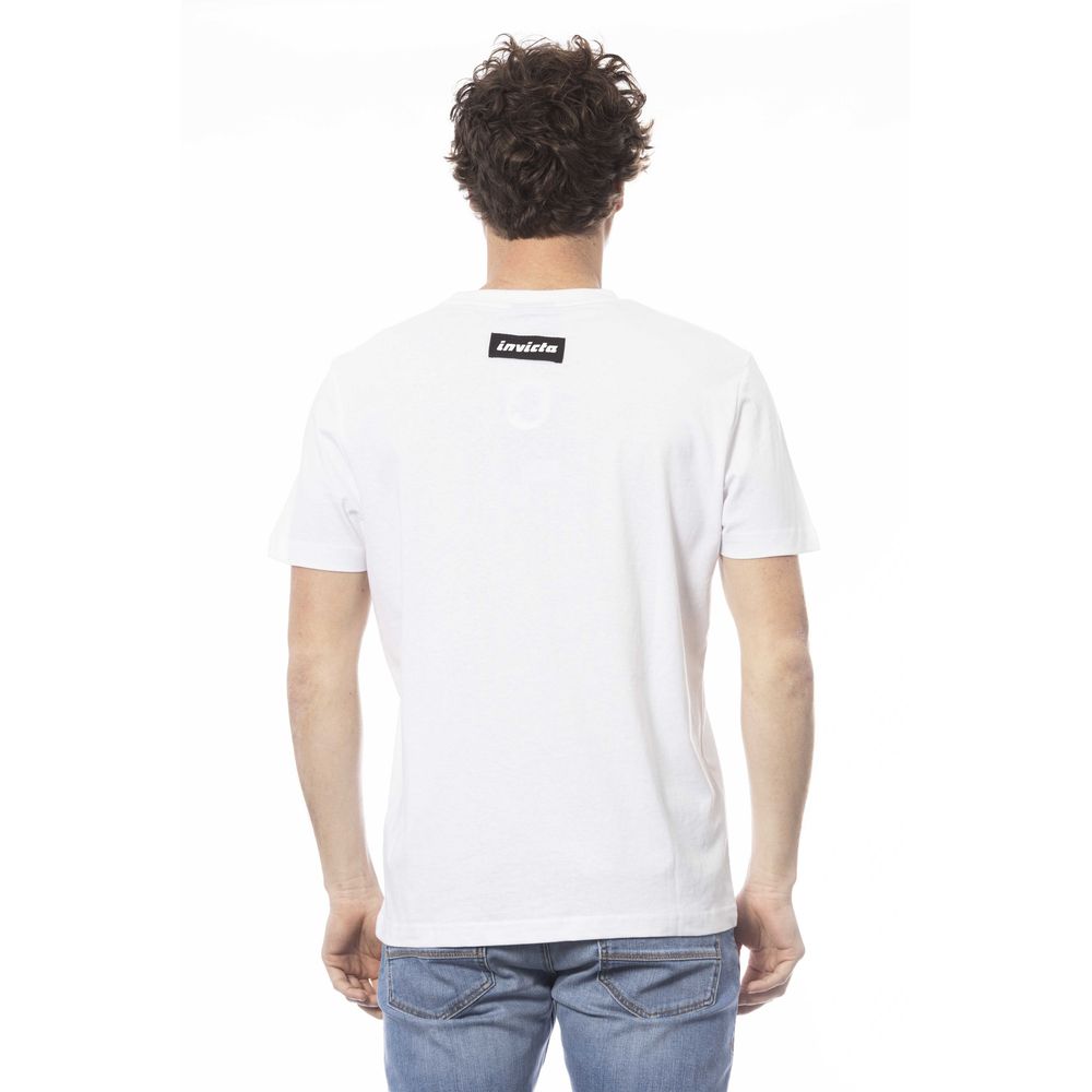 Invicta White Cotton Men T-Shirt -   -  Invicta.