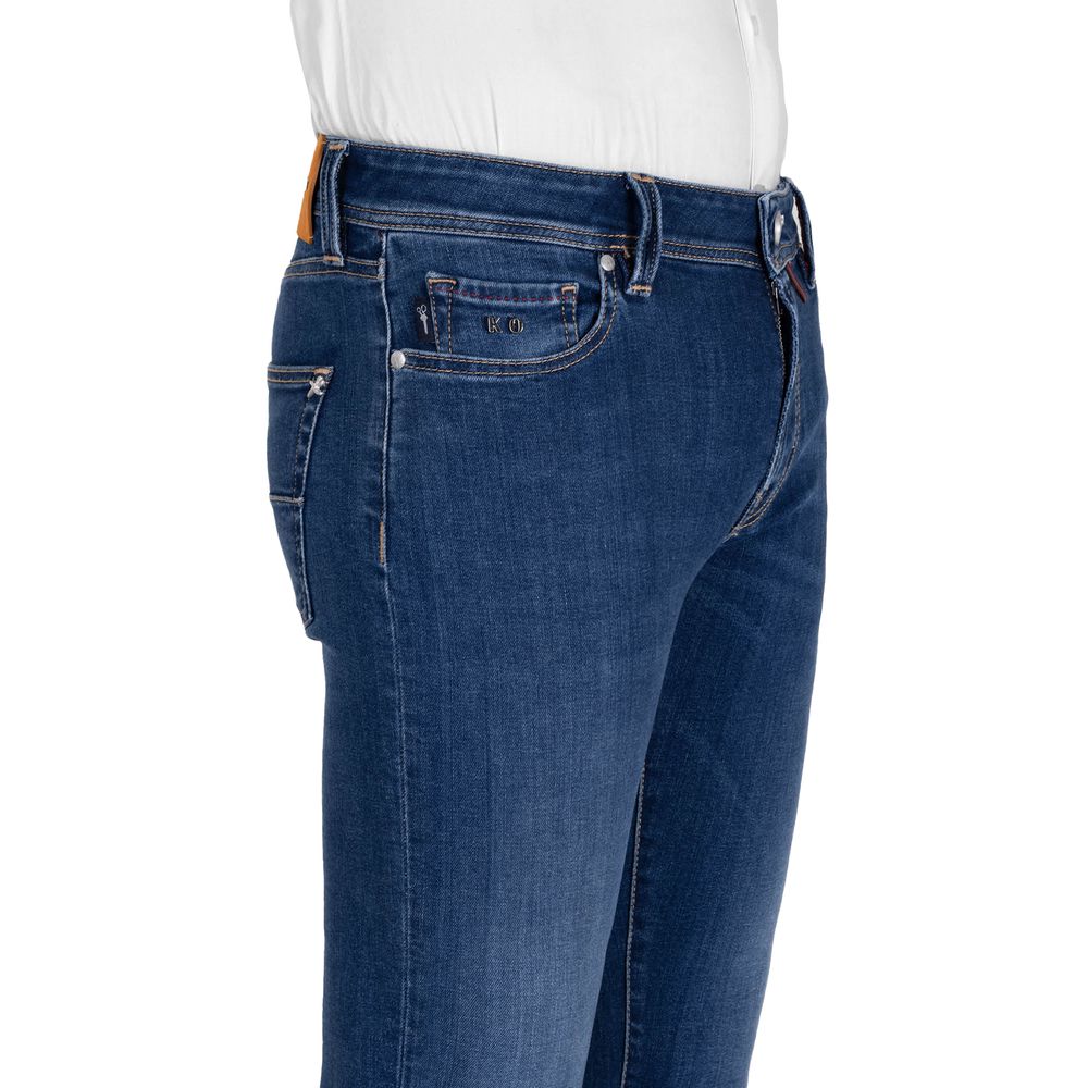 Tramarossa Elegant Stretch Cotton Men's Jeans -   -  Tramarossa.