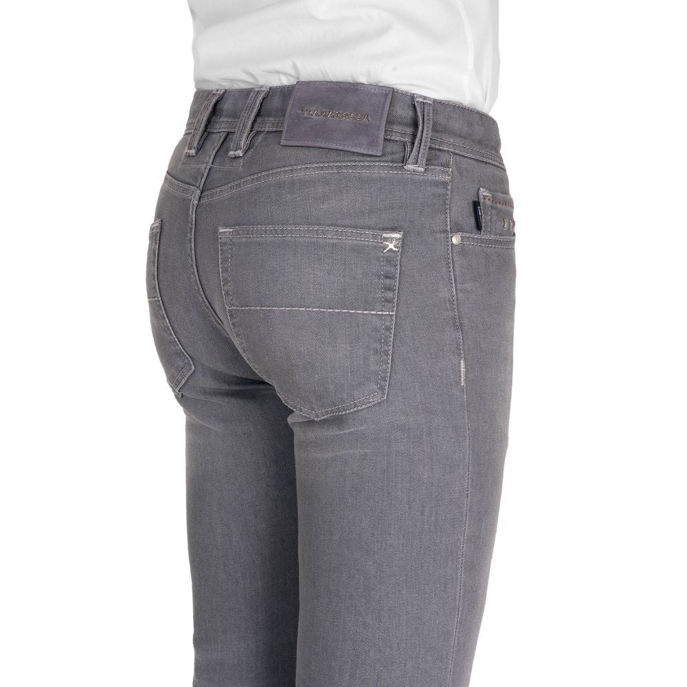 Tramarossa Gray Cotton Men's Jeans -   -  Tramarossa.