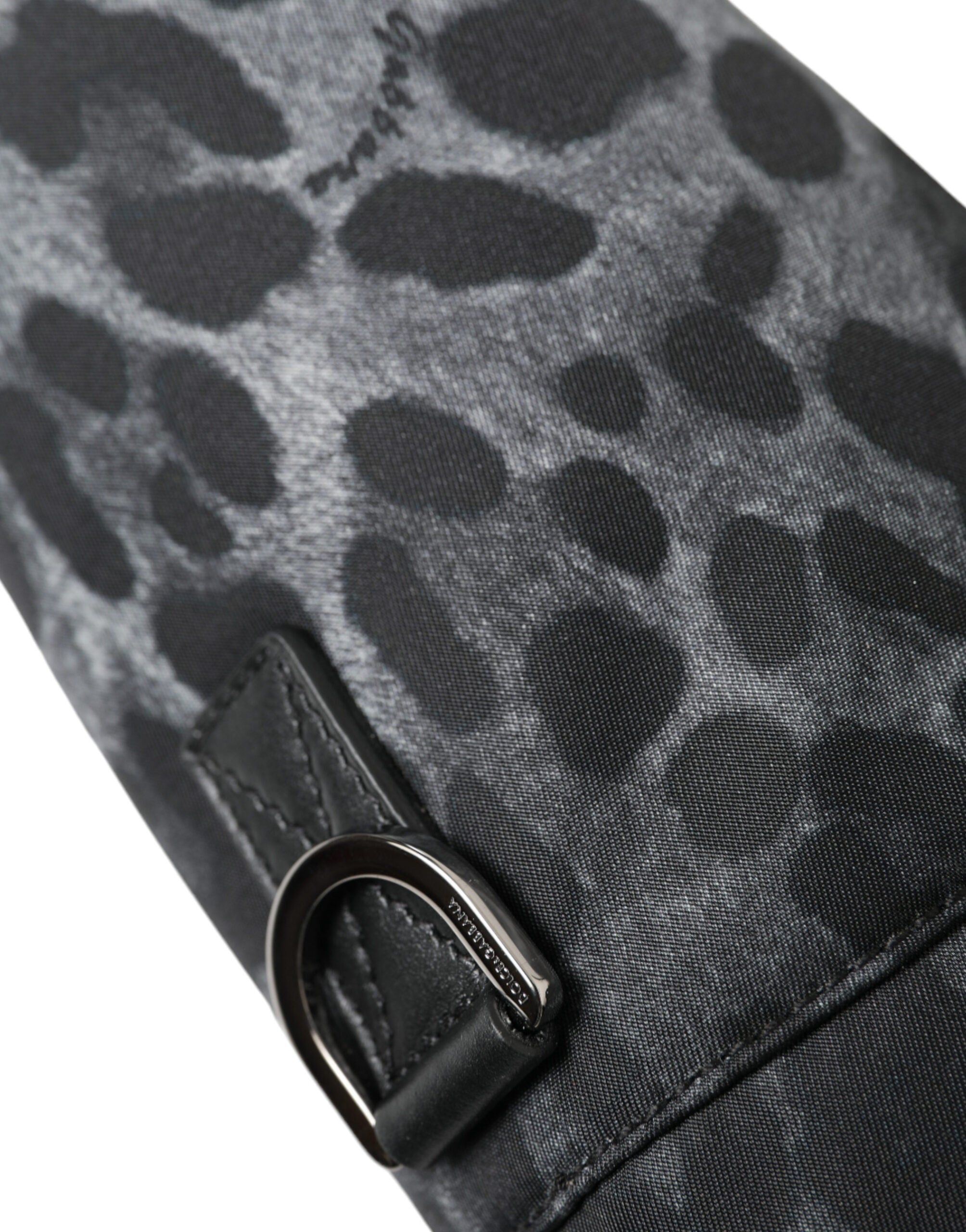 Dolce & Gabbana Black Leopard Round Slim Tote Bottle Cage Bag -  Tote Bag for Men -  Dolce & Gabbana.