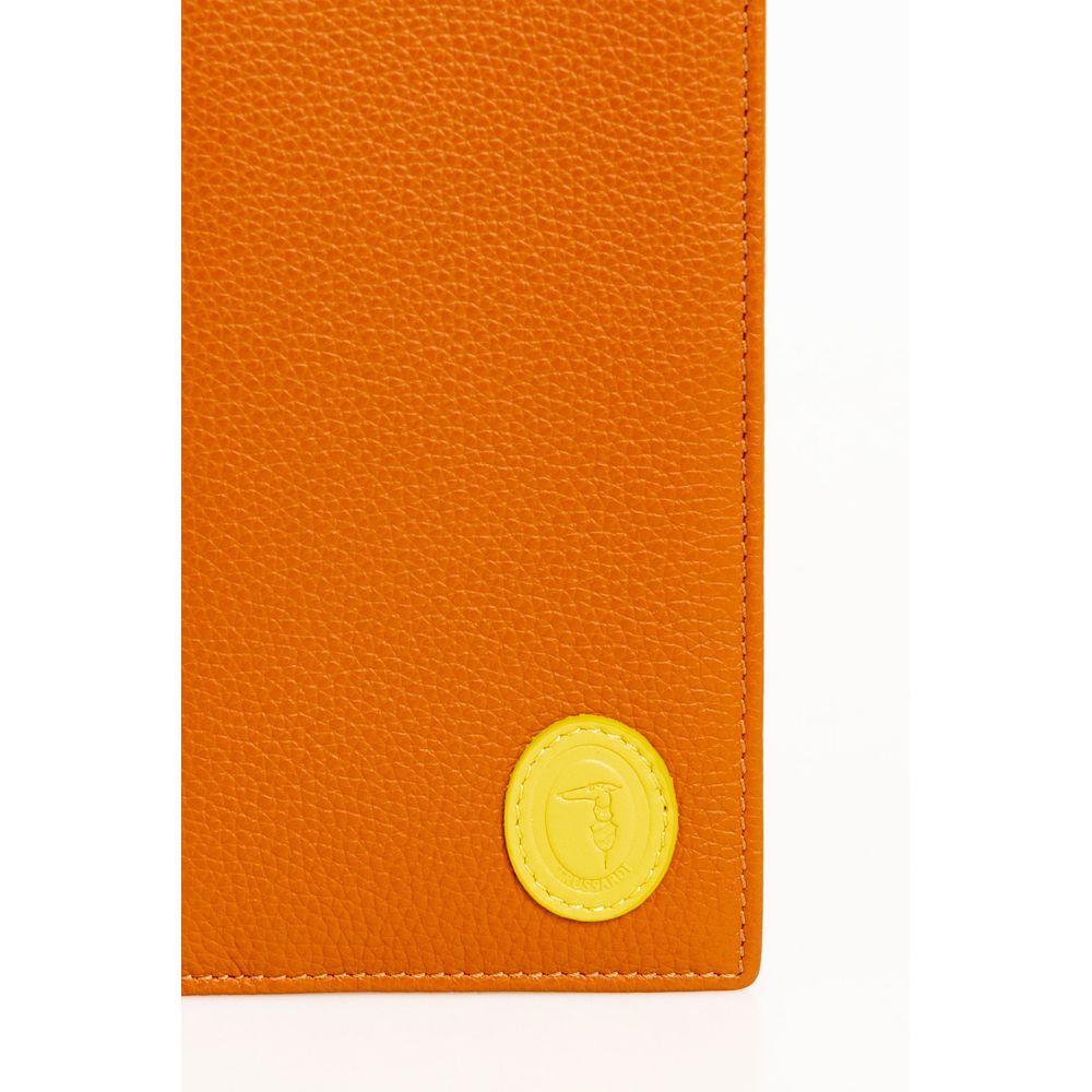 Trussardi Brown Leather Men Wallet -  Wallets for Men -  Trussardi.