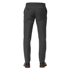 Trussardi Gray Wool Men Trousers -   -  Trussardi.