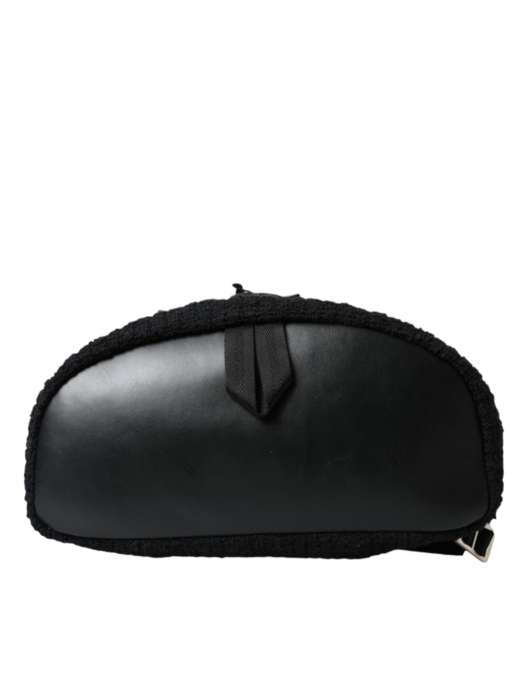 Dolce & Gabbana Black Silver Wool Zaino Tricot Backpack Men Bag -   -  Dolce & Gabbana.