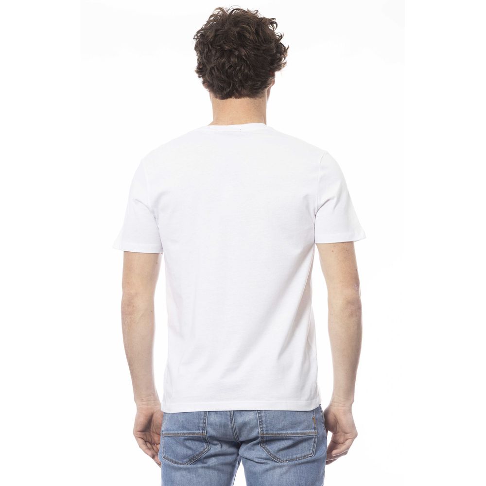 Ungaro Sport White Cotton Men T-Shirt -   -  Ungaro Sport.