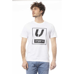 Ungaro Sport White Cotton Men T-Shirt -   -  Ungaro Sport.