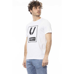 Ungaro Sport White Cotton Men T-Shirt -   -  Ungaro Sport.