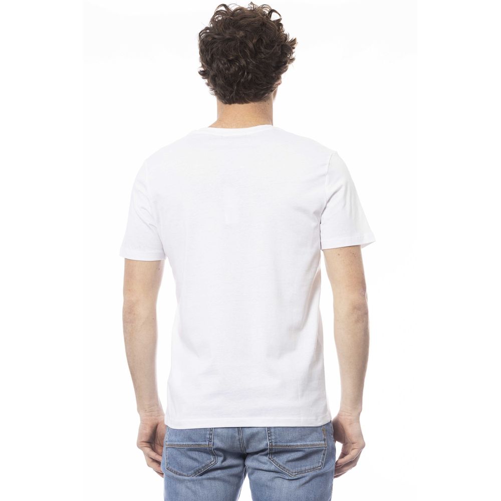 Ungaro Sport White Cotton Men T-Shirt -   -  Ungaro Sport.